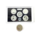2015 Silver Proof Quarter Set & 2020-D Half