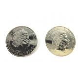 2 Silver UK 5 Pound Coins - Lot 6 of 7