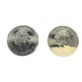 2 Silver UK 5 Pound Coins - Lot 4 of 7