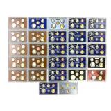 27 Partial Proof Sets: No Qtrs or Pres Dollars