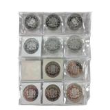 11 Somali 100 Shilling Silver Rounds