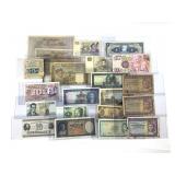 20 World Currency Notes +