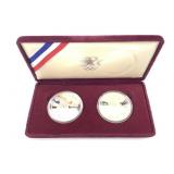 1983 / 1984 Olympic Silver Dollar Set