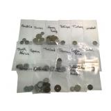 Lot of  Foreign Coins - 17 Countries