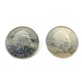 2 Silver UK 5 Pound Coins - Lot 5 of 11