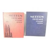 2 Partial Albums US and World Stamps