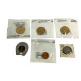 Mixed Lot 6 US Coins