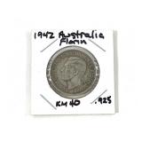 1942 Australia Florin KM#40