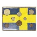 Sweden Type Set - 8 Coin