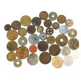 Lot of US Tokens and Foreign Coins