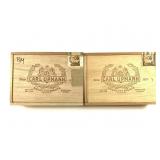2 Wooden Cigar Boxes