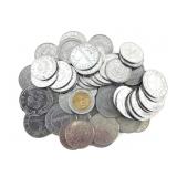 Bag of 56 Circulated Bolivian Coins