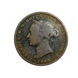 1866 Jersey 1/13 Shilling  KM 5