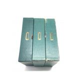 3 Empty Collectors Boxes