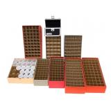 9 Coin Collection Boxes