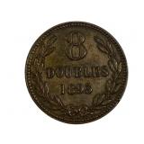 1893 Guernsey 8 Doubles KM 7