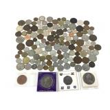 Bag of Loose Great Britain and Danish Coins