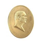 Chester A Arthur Presidential Token; Oval