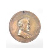 James Buchanan Presidential Token; approx 3" Dia