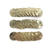 25 2017-P Uncirculated Sacagawea Dollars