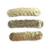 25 2017-D Uncirculated Sacagawea Dollars
