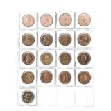 17 Piece Presidential Medal Collection