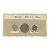French Indo-China Coin Set
