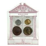 Set of 4 Roman Coins