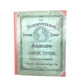 Partial Set World Stamps in Early Scott Album