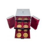 14 Piece Collection of Bronze Presidential Medals