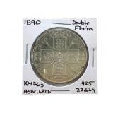 1890 Great Britain Double Florin