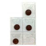 4 Great Britain 1/4 Farthing Coins