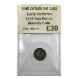 1838 GB 2 Pence  KM 729