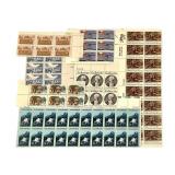 Blocks of New US Postage stamps