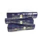 3 Binder Partial Set of European Union Coins