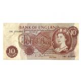 Bank of England 10 Shilling Note