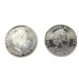 2 Silver UK 5 Pound Coins - Lot 9 of 10