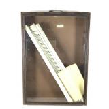 Large Metal Coin Display Case New in Box