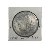 1891 Morgan Dollar