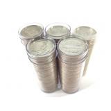 5 Rolls Uncirculated US Quarters - 2010