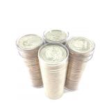 4 Rolls Uncirculated US Quarters - 2013 P/D/S