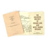 2 French Lick, West Baden History Pamphlets