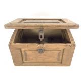 Clasping Wood Chest