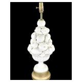 Capodimonte Ceramic Fruit Basket Lamp