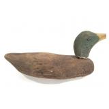 Antique Hand Painted Duck Decoy 3/4