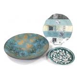 Mackintosh Enamel on Copper Bowl Assisi Pottery+
