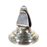 Sterling Silver Wtd Matchbook / Menu Card Holder