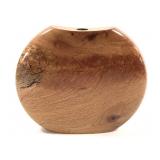 Signed Handmade Exotic Wood Sculpture 1/2