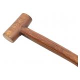 Mallet Topped MArked Walking Stick