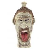 Face Jug Ryan McKay Signed Seagrove NC